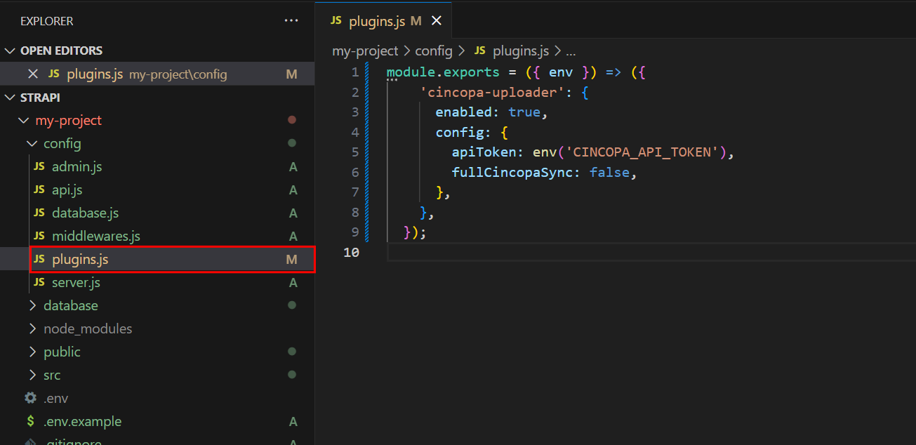 configuration-in-js