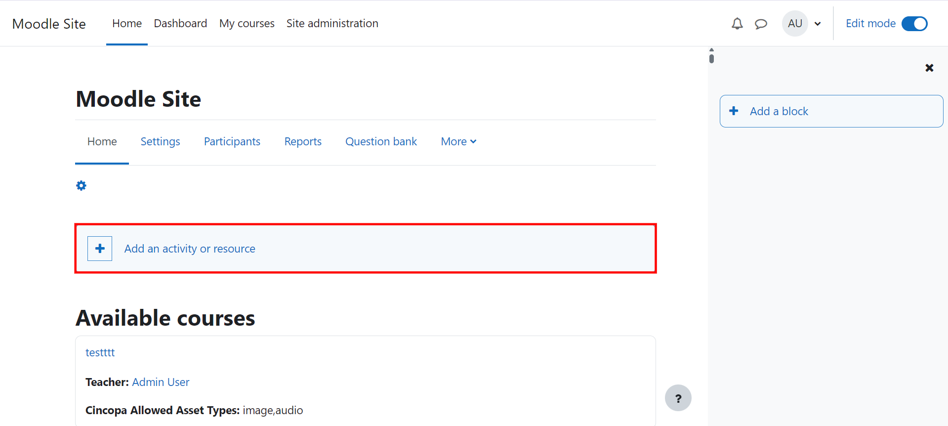 moodle-site